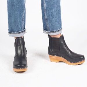 Troentorp Rockwell Black Leather Boots